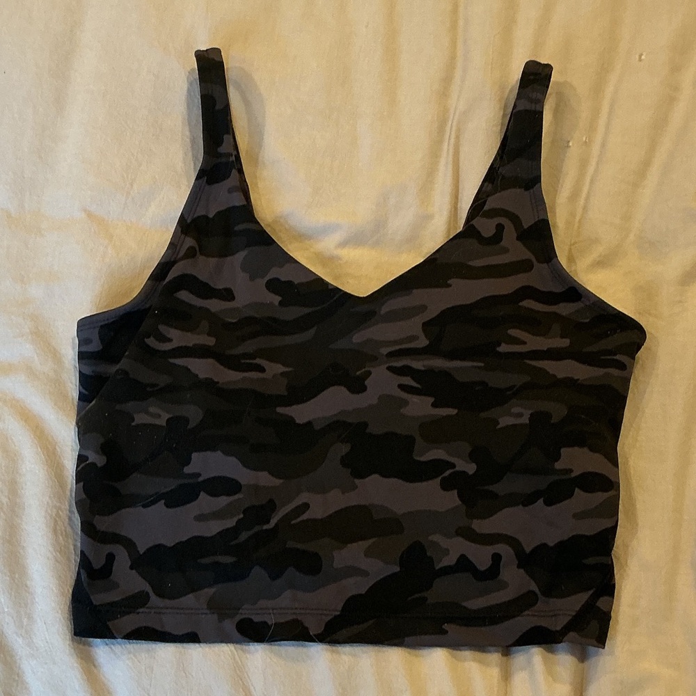 Camouflage Workout Top